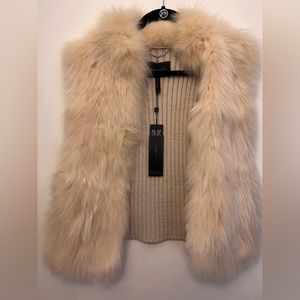 BCBGMAXAZRIA Fur Vest